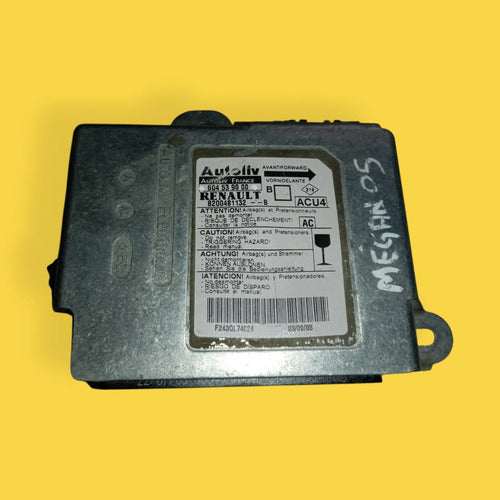 Modulo Bolsa De Aire Renault Megane2 Usado Original 04-10
