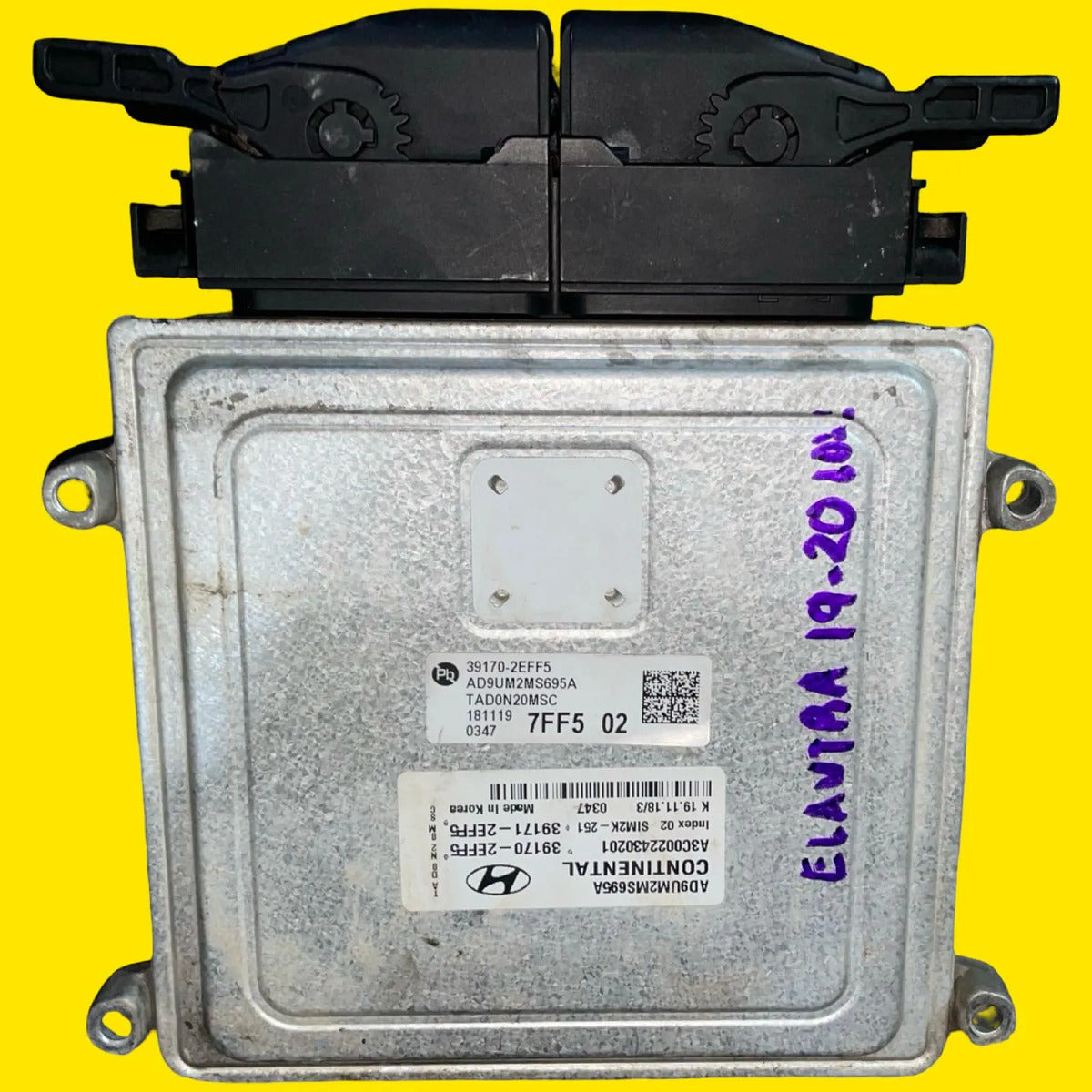 Computadora Motor Hyundai Elantra Orig. 19-20 391702eff5