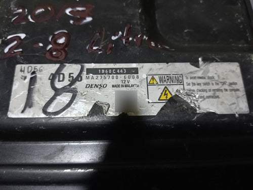 Computadora Motor Para Mitsubishi L200 Usado Original 07-17