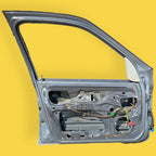 Puerta Delantera Izquierda Platina/clio Usada Original 02-10 Delantera Izquierdo Plateado