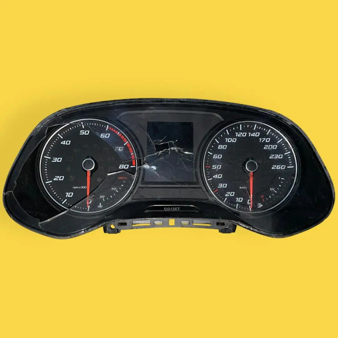 Clúster Velocímetro Seat Leon Fr Usado Original 12-22 Negro
