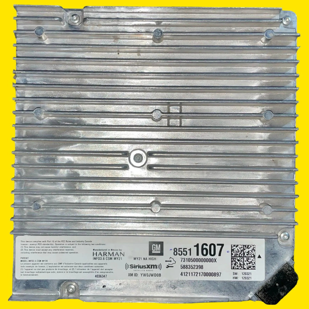 Modulo Receptor Audio Sierra/silverado/corvette Orig. 21-23