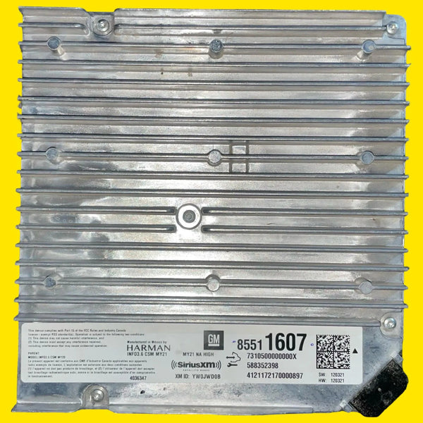 Modulo Receptor Audio Sierra/silverado/corvette Orig. 21-23