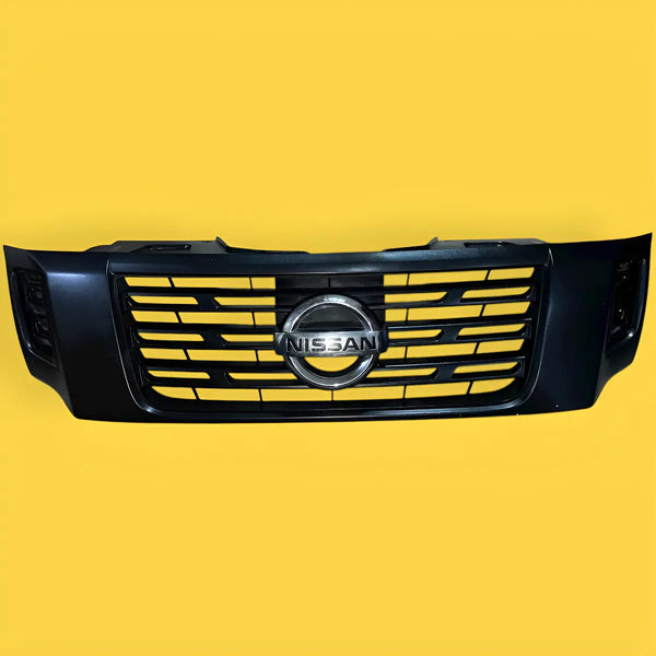 Parrilla Delantera Nissan Np300, Frontier Usado Orig. 16-22 - Negro - Mate