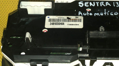 Cluster Velocimetro Nissan Sentra Automatico, 13-16, Usado Negro
