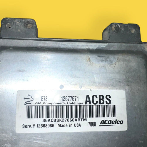 Computadora De Motor Chevrolet 6.0 4x4 16-19 Usada Original