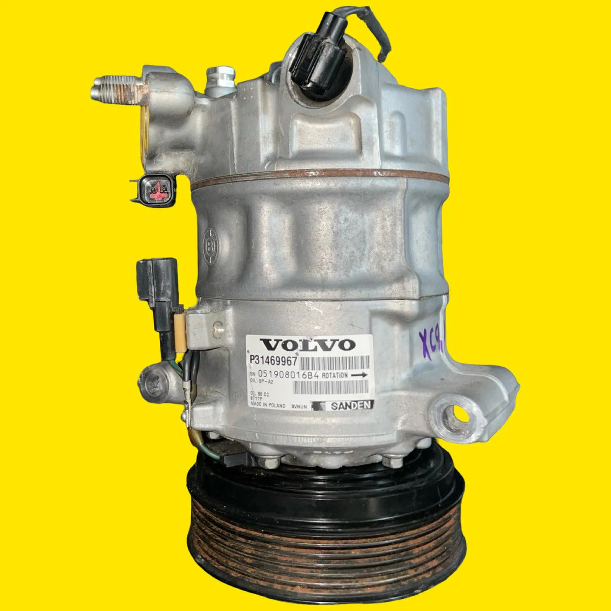 Compresor A/c Volvo Xc90 Usado Orig. 16-22 P31469967