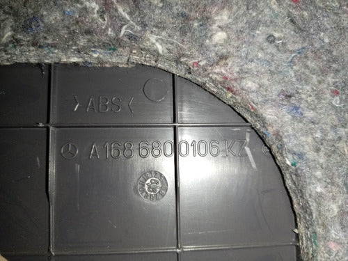 Moldura Inter. C/detalle Mercedes A160/190 Usado Orig. 99-00 Gris Oscuro
