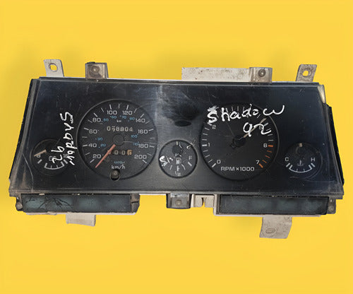 Clúster Velocímetro Chrysler Shadow Std Usado Original 87-94 Negro