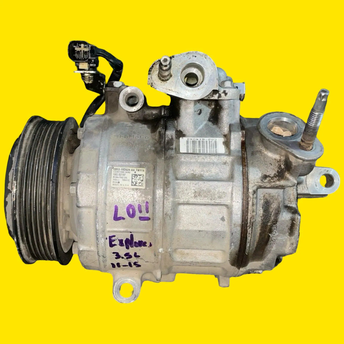 Compresor A/c Ford Explorer 3.5 Orig. 11-15 Eb5319d629aa