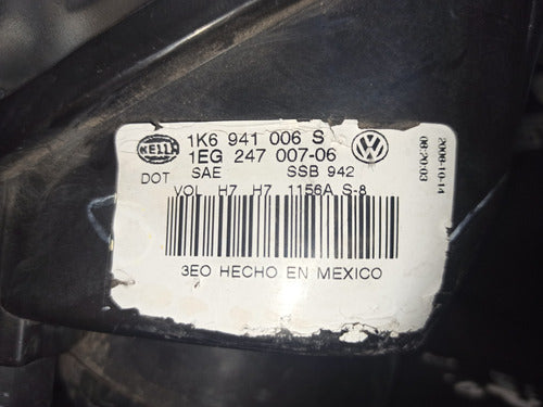 Faro Derecho Volkswagen Jetta, Golf 05-10 Usado Original Derecho