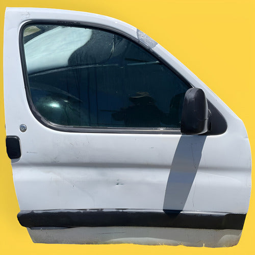 Puerta Derecha Peugeot Partner Completa Original 05-12 Delantera Derecho Blanco