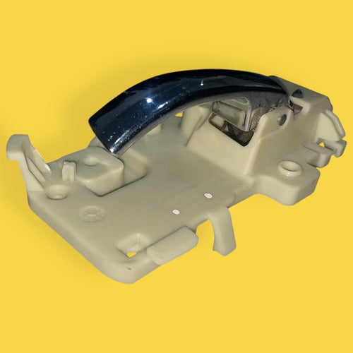 Manija Interior Izquierda Jeep Patriot Usado Original 07-17 Plateado Delantera/trasera