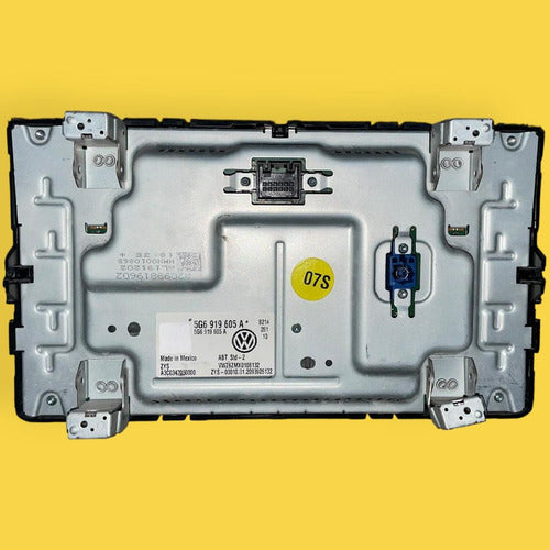 Estéreo Pantalla Jetta Mk7, Tiguan, Golf Usado Orig. 17-23 Negro