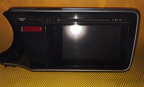 Estereo Pantalla Honda City 15-20 Usado Original Negro