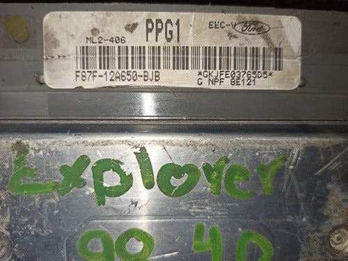Computadora De Motor Ford Explorer 4.0 Usado Original 95-01