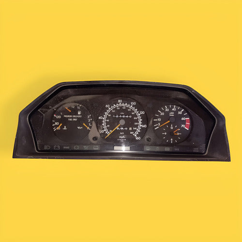 Clúster Velocímetro Mercedes E-class, E200, W124 Orig. 89-98 Negro