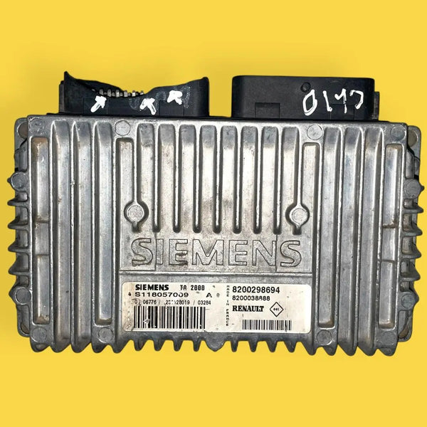 Modulo Tcm Platina, Clio Autm. Usado Orig. 02-10 S118057009a