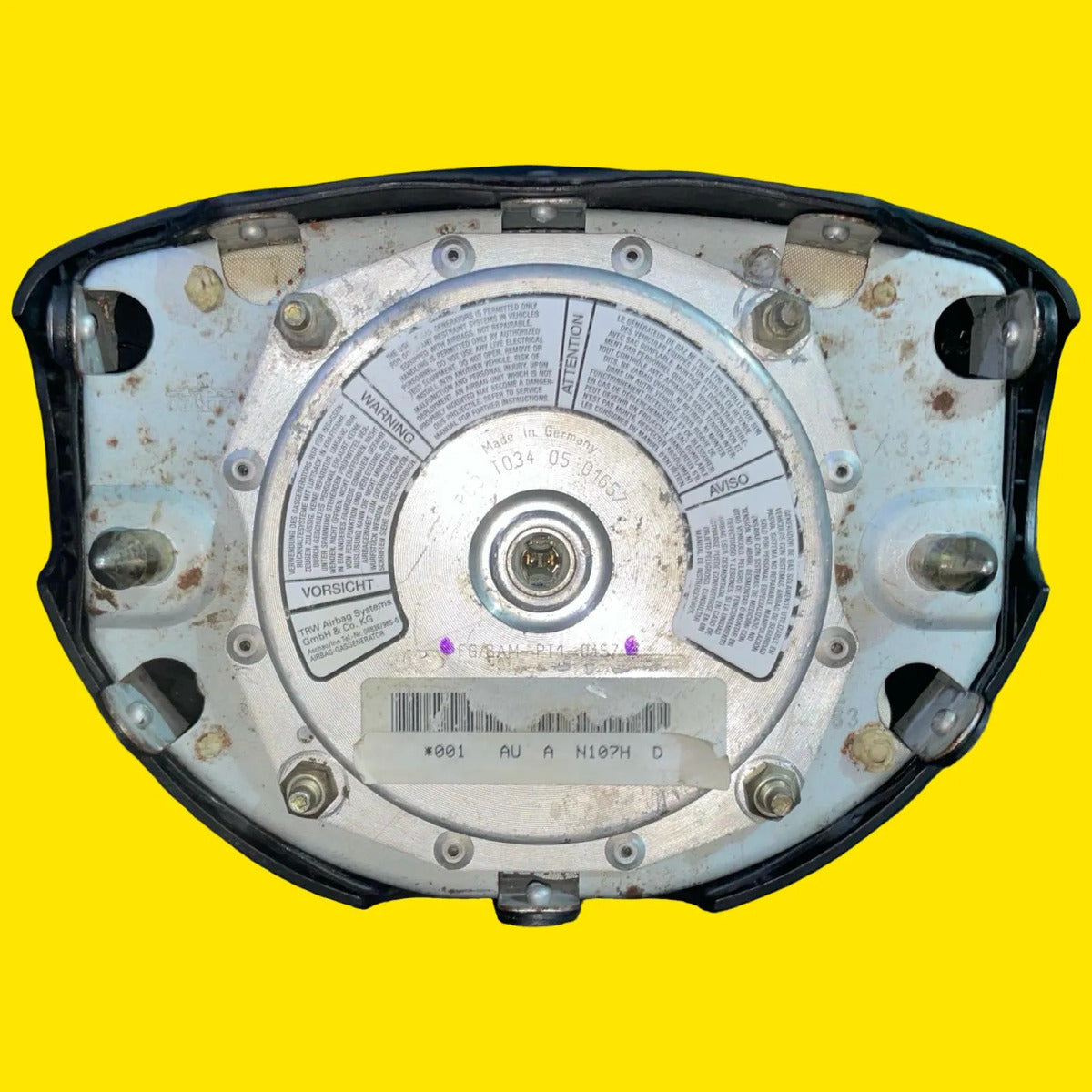 Bolsa Aire Volante Vw Beetle Usado Orig. 98-05 Gris
