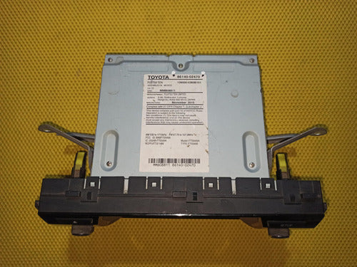 Estereo Pantalla Toyota Corolla 14-18 Usado Original Negro