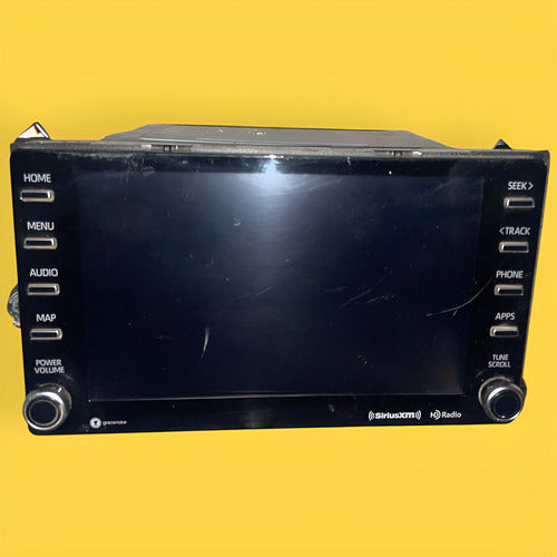 Estereo Pantalla Toyota Tacoma Usado Orig. 16-22 8614004200 Negro