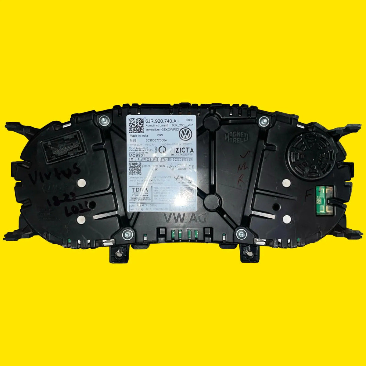 Clúster Velocímetro Vw Virtus Orig. 18-23 6jr920740a Negro