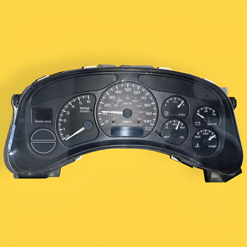 Clúster Velocímetro Para Chevrolet Usado Original 99-02 Negro