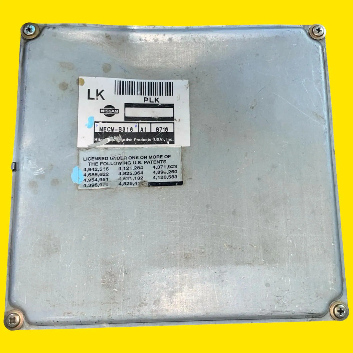 Computadora Motor Nissan Frontier/d21 2.4 98-00 Mecmb316