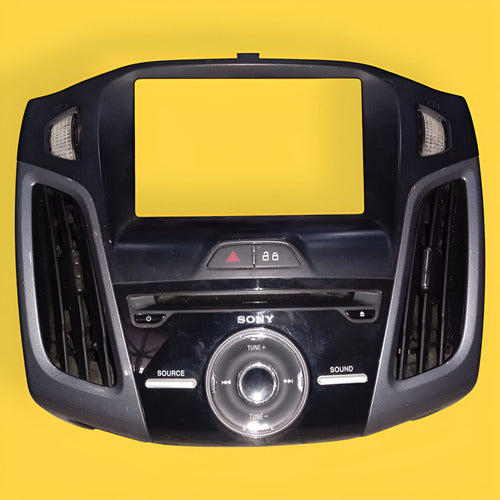 Bisel Estéreo Moldura Central Ford Focus Usado Orig. 12-18 Negro