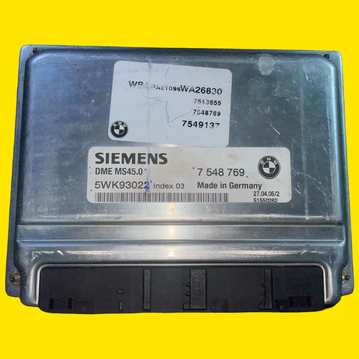 Computadora Motor Bmw X3, Z3 Usado Original 04-06 7548769