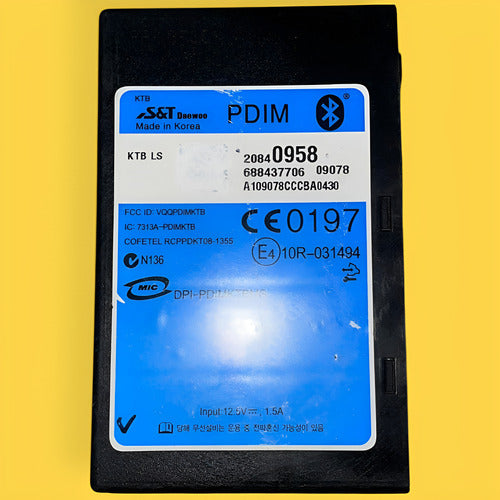 Modulo Pdim Multimedia Chevrolet Camaro Orig. 10-11 20840958 Negro