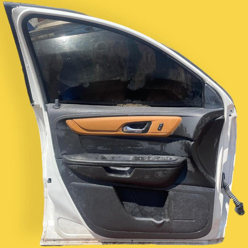 Puerta Delantera Izq. Acadia, Traverse Usada Original 07-17 Delantera Izquierdo Blanco