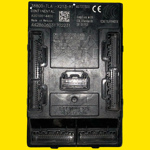 Modulo Bcm Body Control Civic, Cr-v 16-22 38800tlax213m1