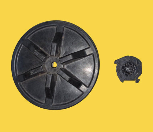 Tuerca Seguro Llanta Refaccion Mercedes A160/190 Orig. 99-05