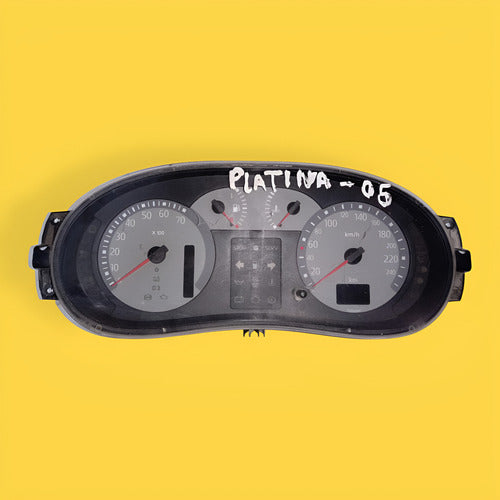 Clúster Velocímetro Platina, Clio Autm. Usado Original 02-10 Negro
