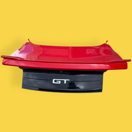 Tapa Cajuela Ford Mustang Gt 15-22 Completa Sana Original Rojo