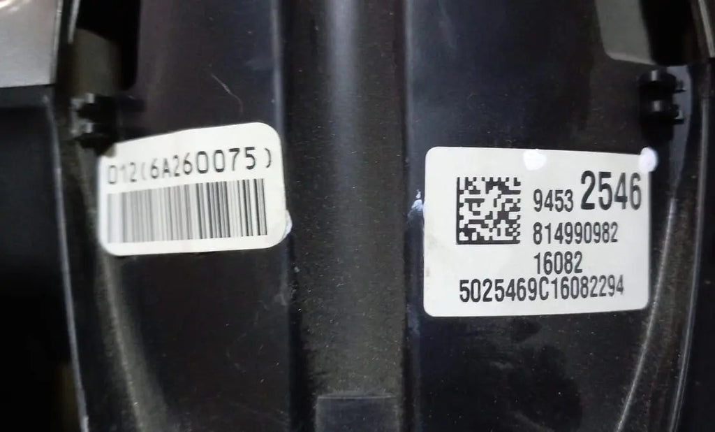 Clúster Velocímetro Std Chevrolet Sonic Usado Original 12-17 Negro