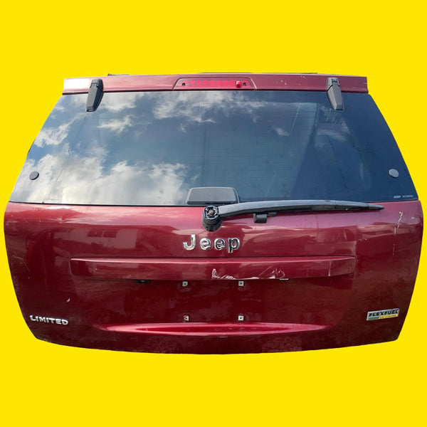 Quinta Puerta Cajuela Jeep Cherokee Usada Orig. 05-10 Rojo