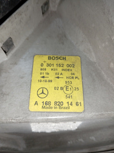 Faro Derecho Para Mercedes A-160, A-190 Usado Original 99-05 Derecho
