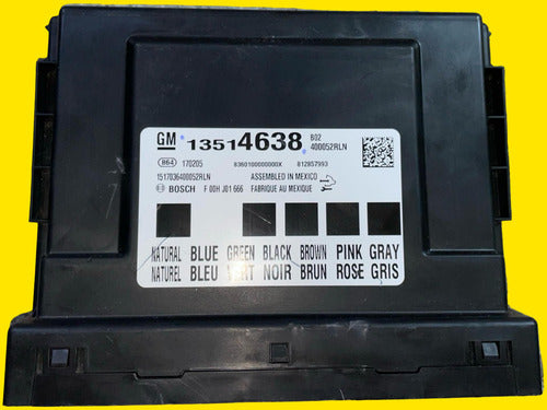 Modulo Bcm Body Control Camaro/colorado/cruze 17-20 13514638