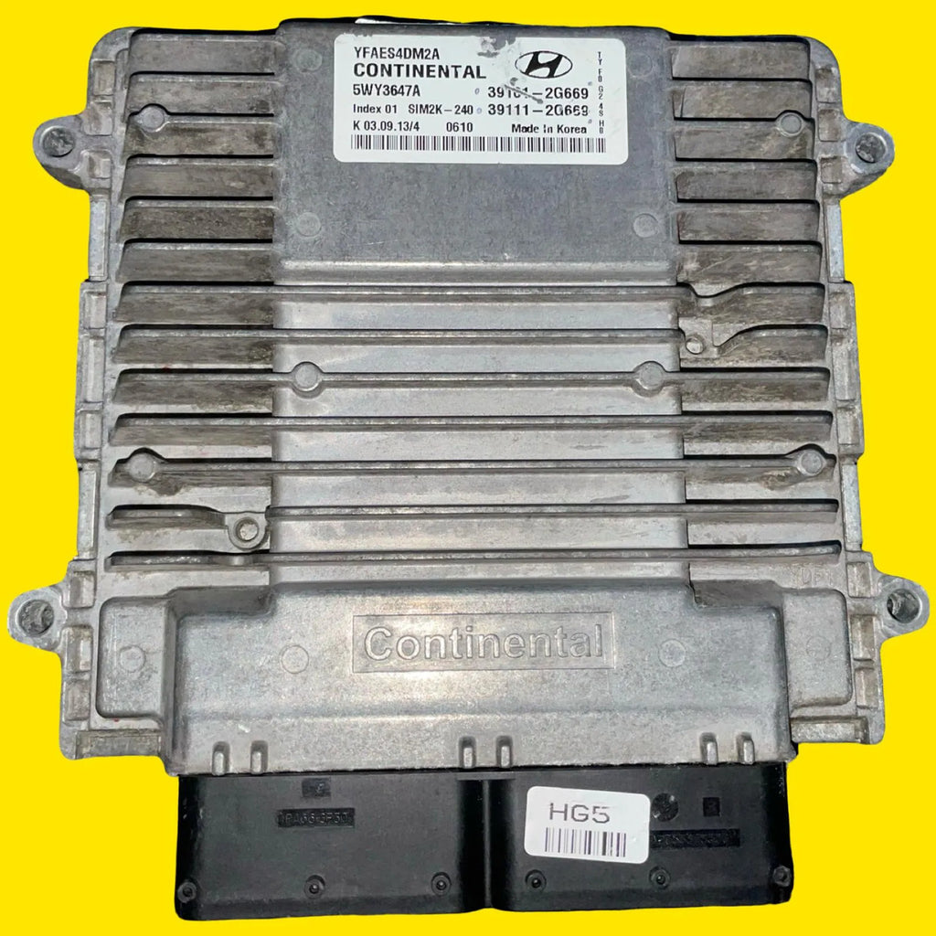 Computadora Motor Sonata 2.4 Usado Orig. 11-14 391012g669
