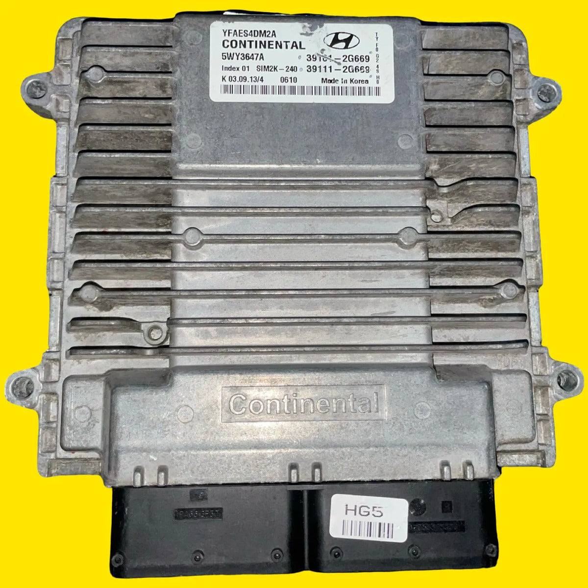 Computadora Motor Sonata 2.4 Usado Orig. 11-14 391012g669
