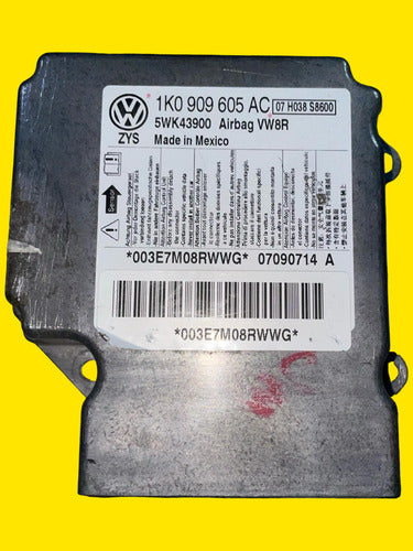 Modulo Bolsas De Aire Vw Bora Usado Orig. 06-10 1k0909605ac
