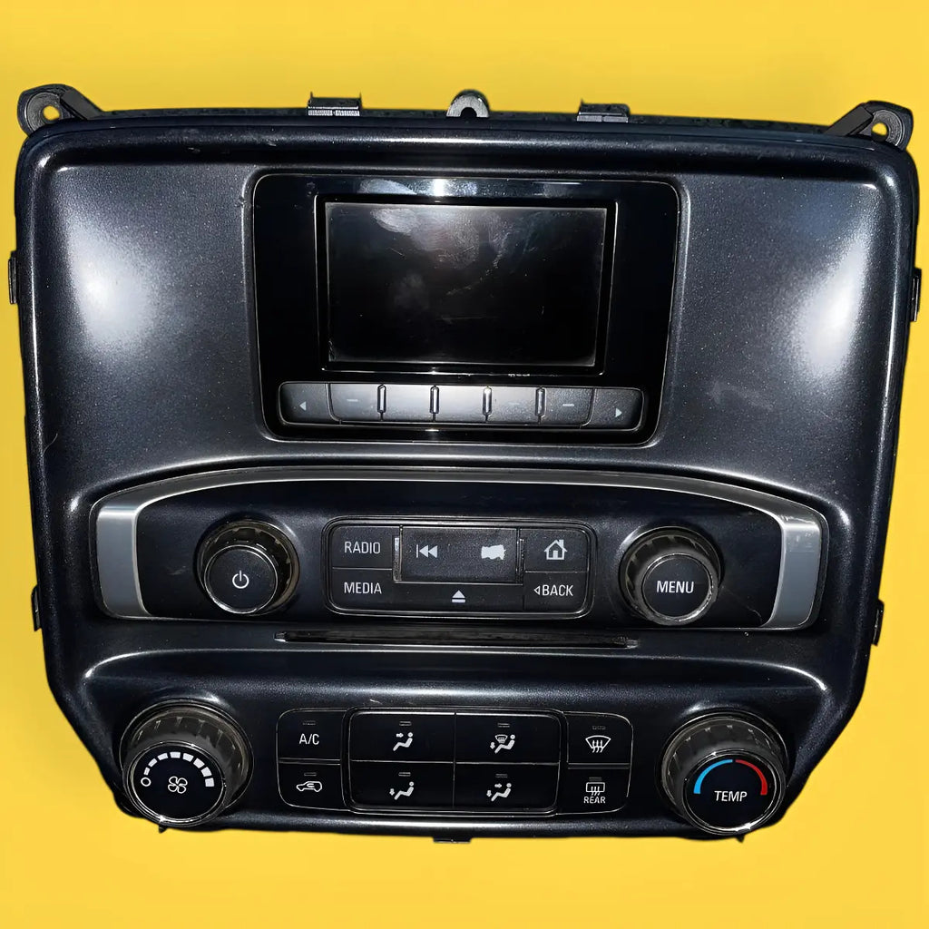 Estereo Pantalla Silverado/sierra/cheyenne Usado Orig. 14-18