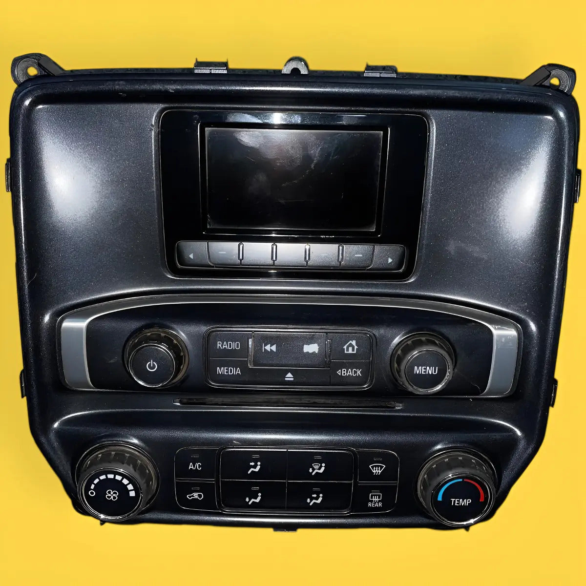 Estereo Pantalla Silverado/sierra/cheyenne Usado Orig. 14-18