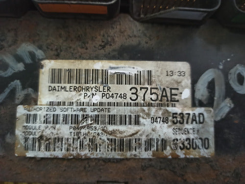 Computadora De Motor Dodge Caravan 3.3 Usado Original 04-05