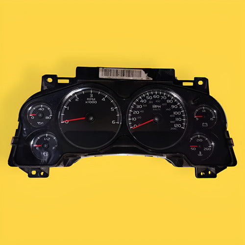 Clúster Velocímetro Chevrolet, Gmc Usado Original  07-14 Negro