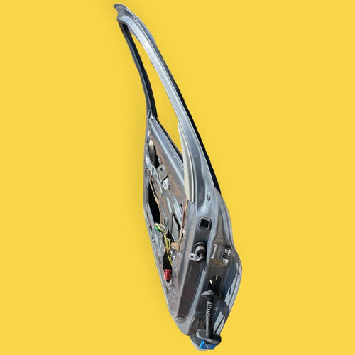 Puerta Delantera Izquierda Platina/clio Usada Original 02-10 Delantera Izquierdo Plateado