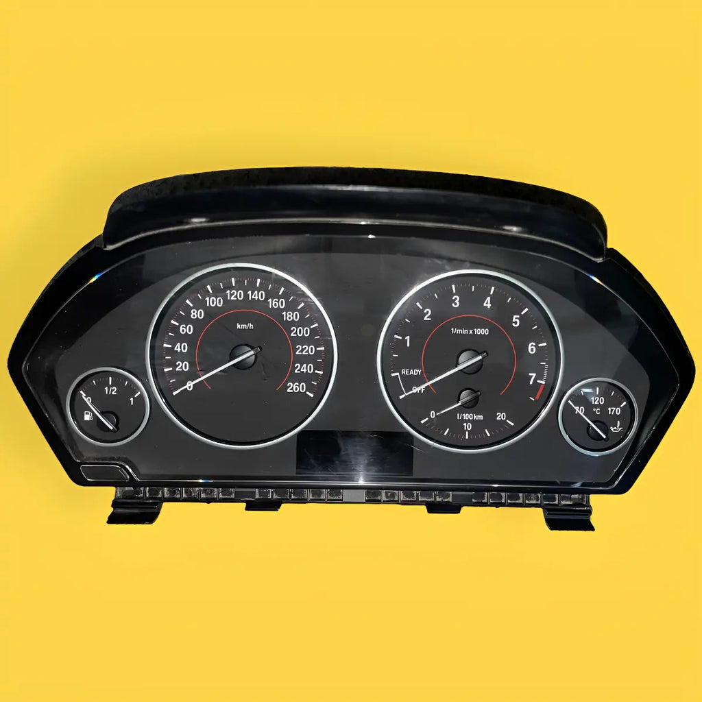 Clúster Velocímetro Bmw Serie 3/4/x1 Usado Original 13-18 Negro