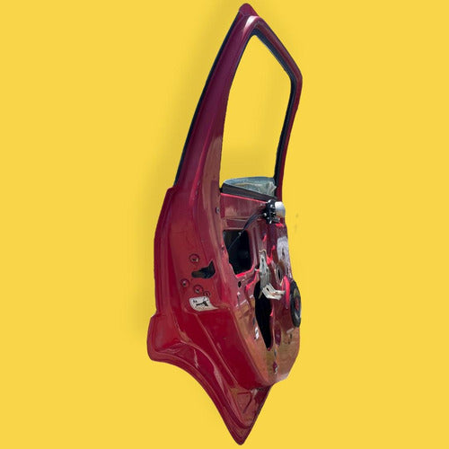 Puerta Trasera Izquierda Ford Fiesta Usada Original 03-08 Trasera Izquierdo Rojo